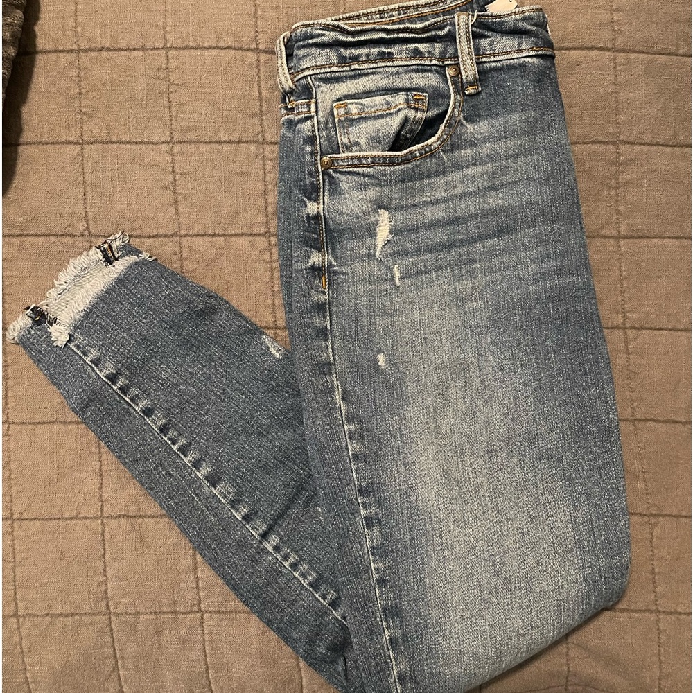 Eunina Mid Rise Skinny Ankle pant
